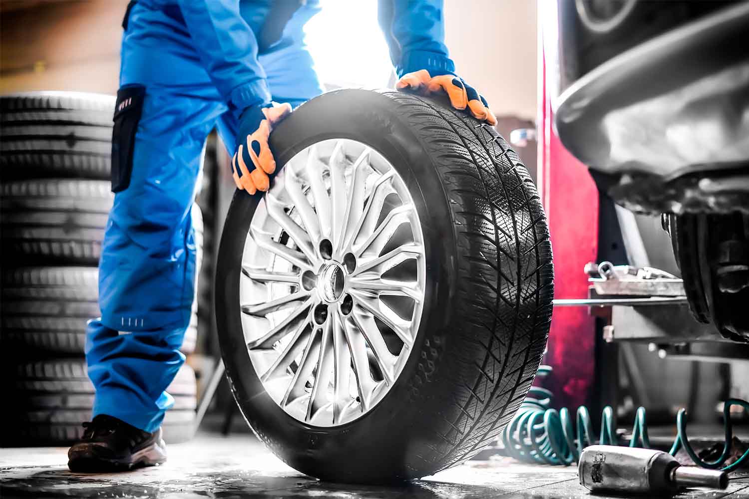 Pneus Discount changemt de pneus